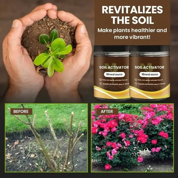 Natural Soil Booster for Healthy Plant Growth