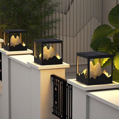 Bright Yard Solar Powered Lamp
