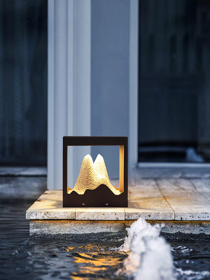 Bright Yard Solar Powered Lamp