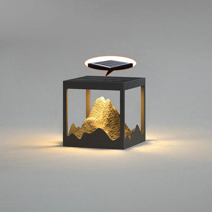 Bright Yard Solar Powered Lamp