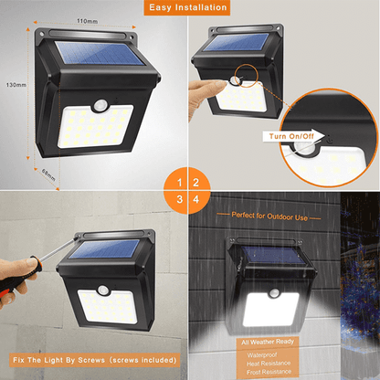 Wireless Motion Activated Security Lights