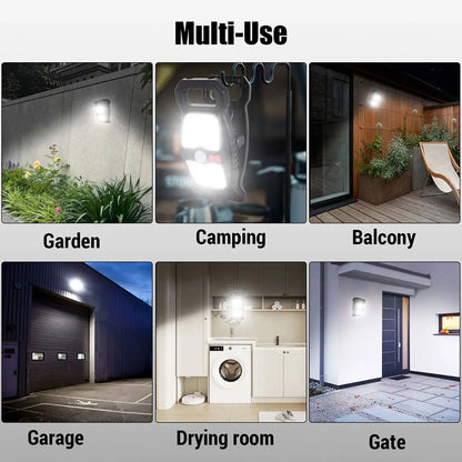 Outdoor Solar Powered Motion Sensor Security Lights Waterproof