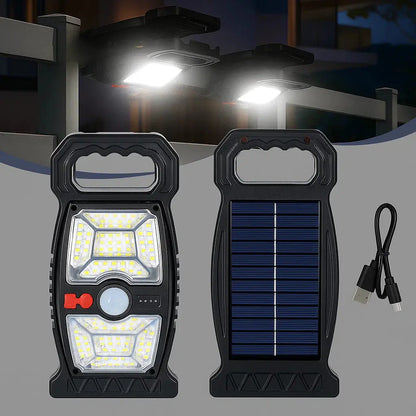 Outdoor Solar Powered Motion Sensor Security Lights Waterproof - Cofik
