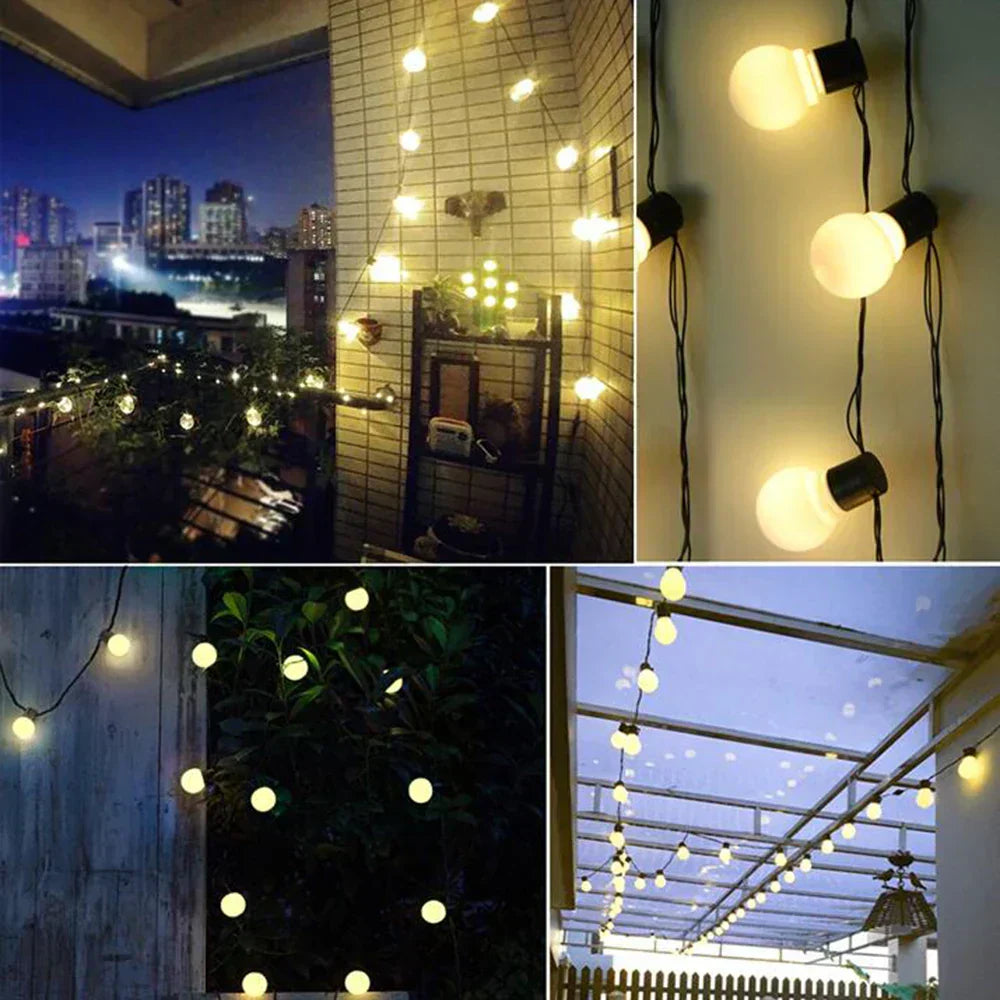 Solar Powered Patio String Lights - Cofik