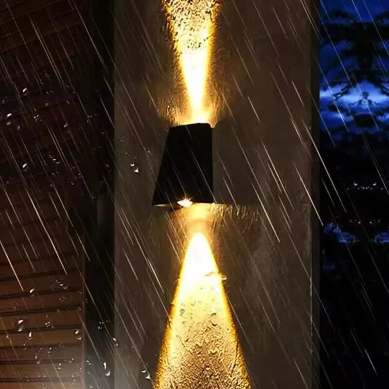 Outdoor Solar Powered LED Wall Lights