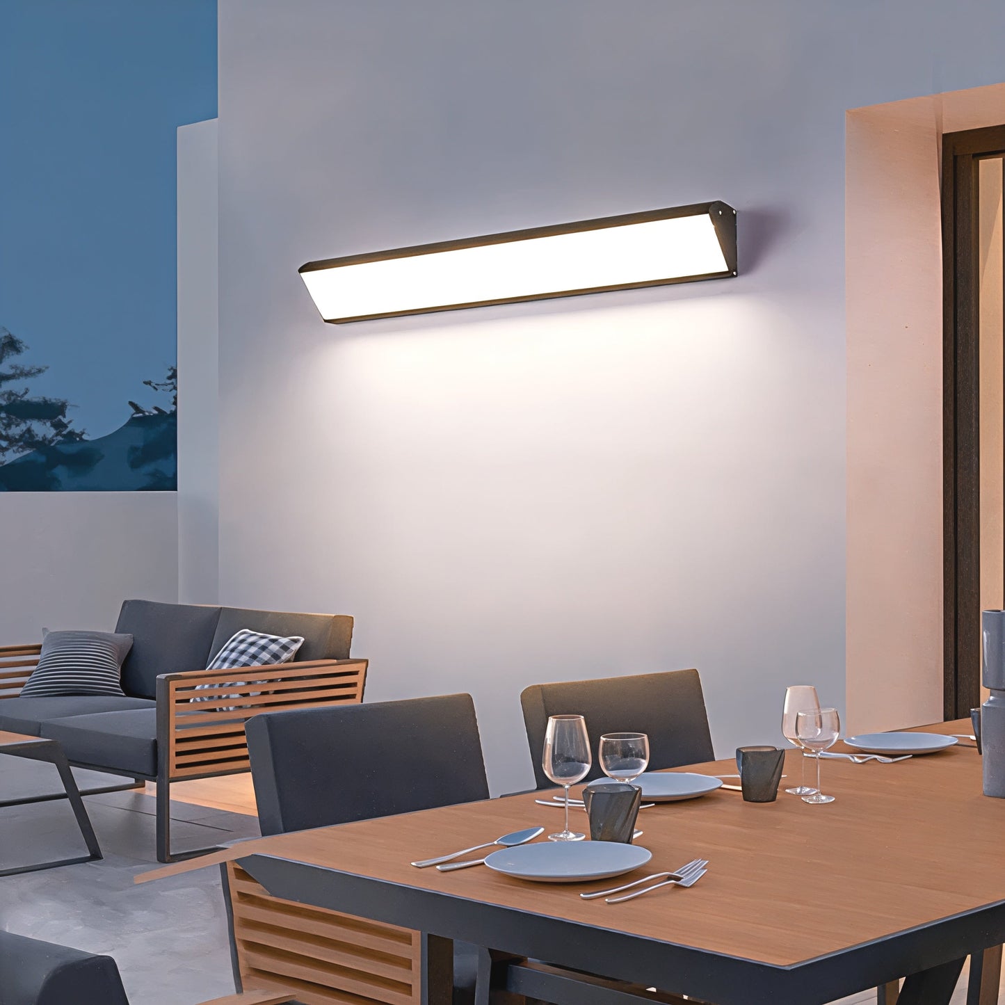 Durable Outdoor LED Wall Lamp Waterproof Aluminium