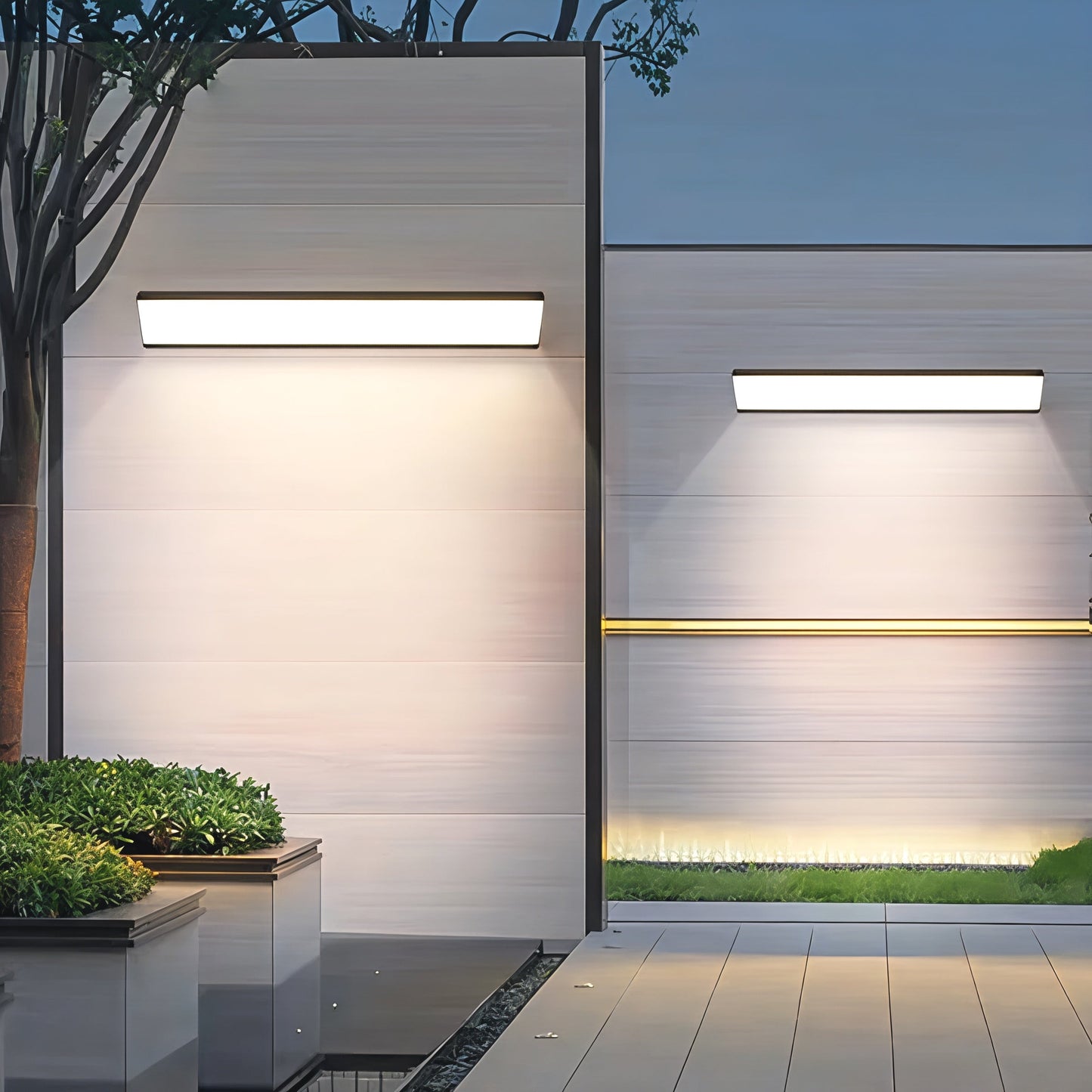 Durable Outdoor LED Wall Lamp Waterproof Aluminium - Cofik