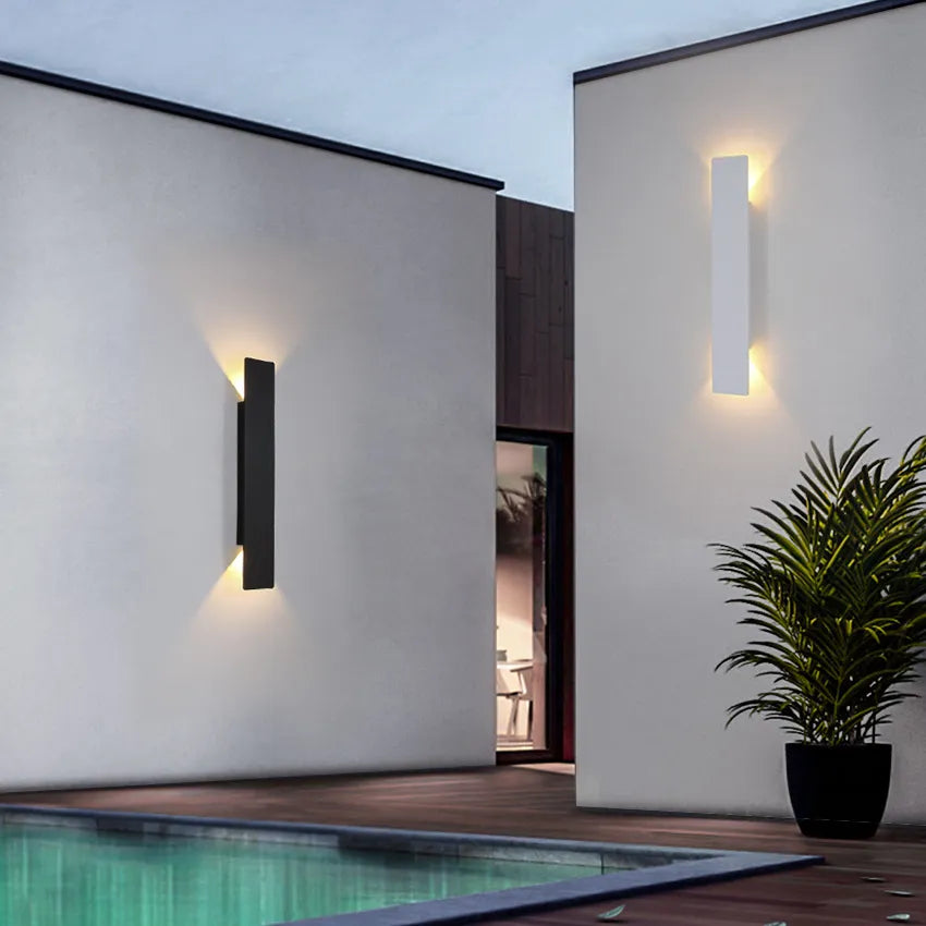 Durable Metal Weatherproof Exterior Wall Light