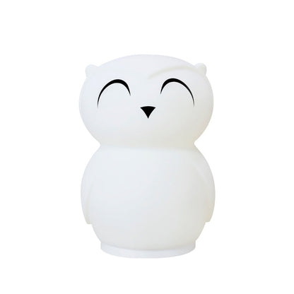 Rechargeable Cute Owl Bedroom Lamp