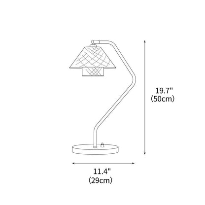 Classic Double Desk Lamp 11.4'