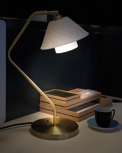 Classic Double Desk Lamp 11.4'