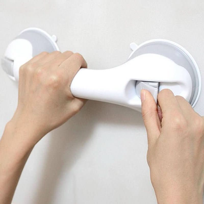 Secure Bathroom Grip Bar with Suction Cups