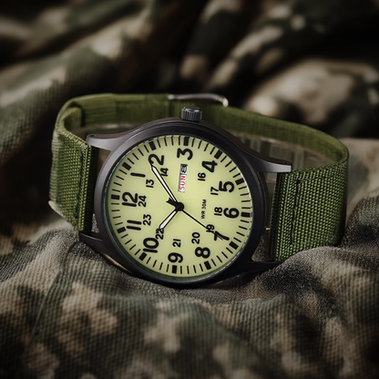 Tough Water Resistant Men's Stainless Steel Watch