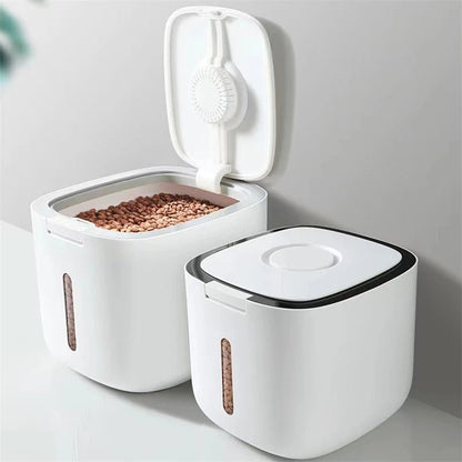 Airtight Pet Food Bin with Scoop - Cofik