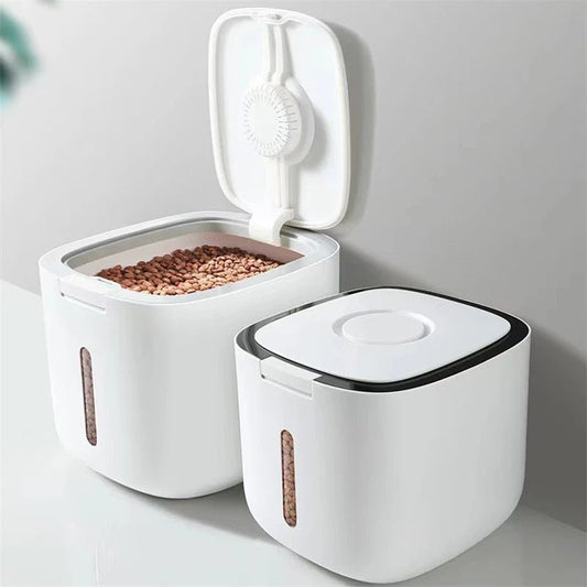 Airtight Pet Food Bin with Scoop - Cofik