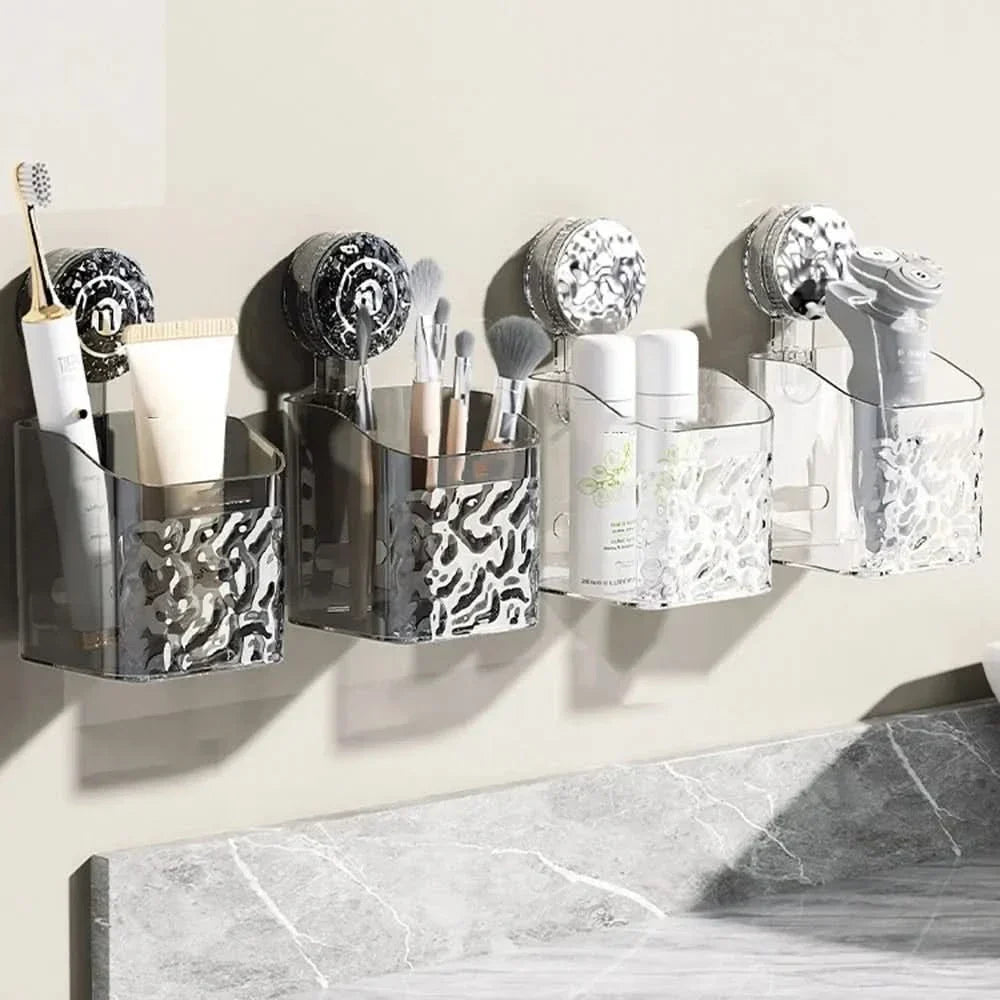 Adhesive Bathroom Shelf - Space Saving Storage Rack