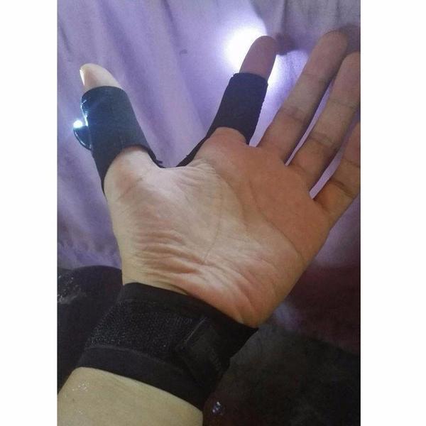 Bright LED Work Gloves for Men