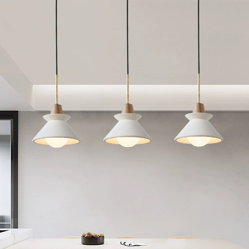 Sleek Minimalist Concrete Drop Light