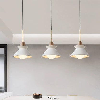 Sleek Minimalist Concrete Drop Light