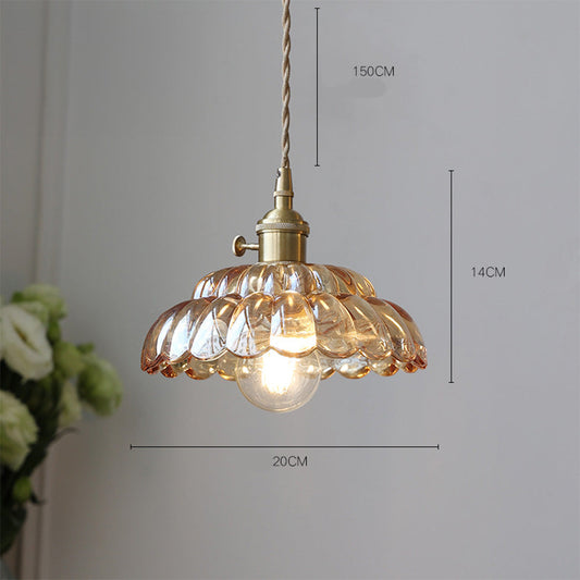 Classic Transparent Glass Drop Pendant Light - Cofik