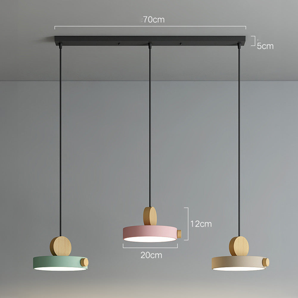 Delicate Pastel Mini Drop Pendant Light