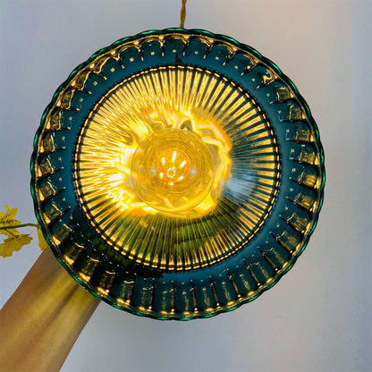 Classic Round Glass Drop Pendant Light