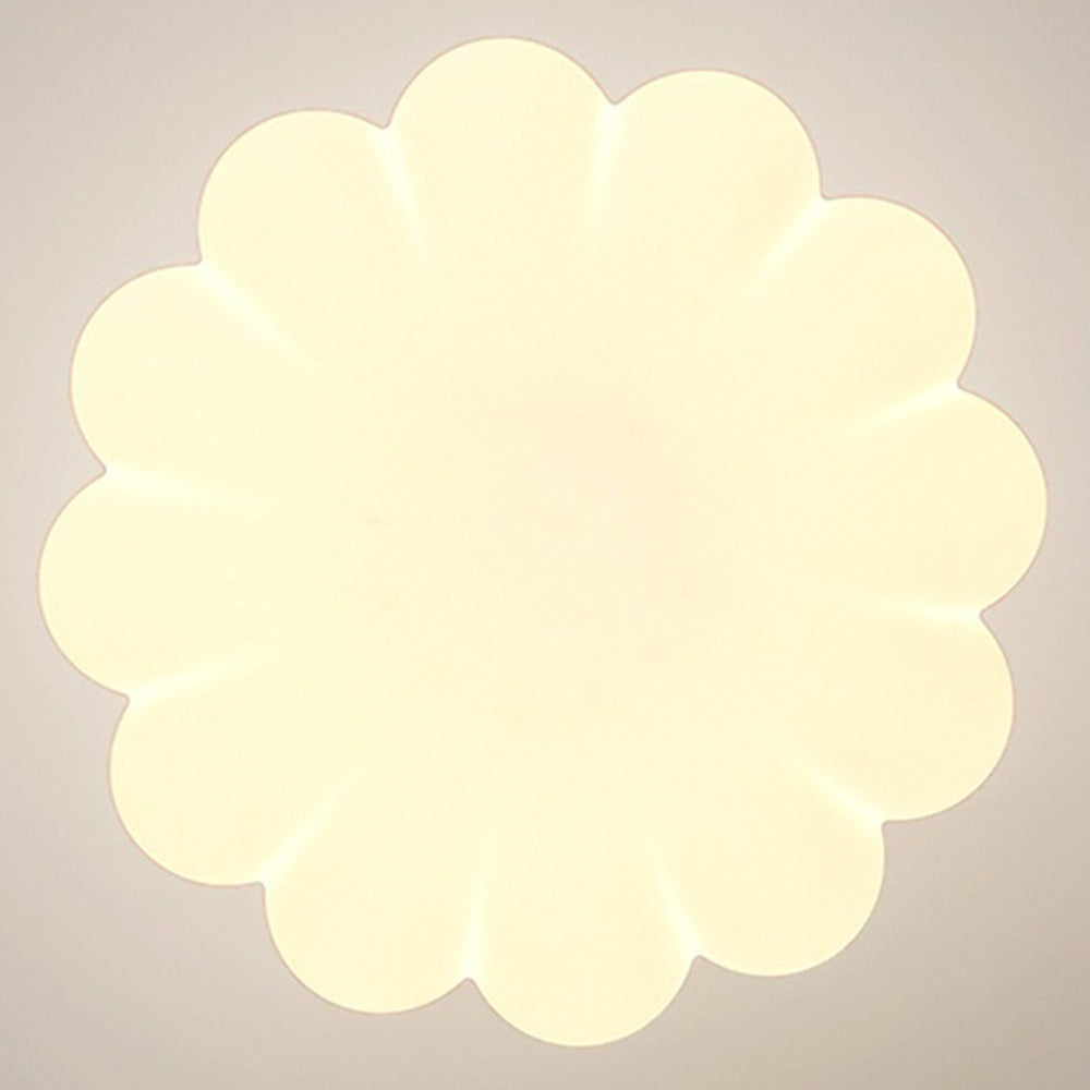 Small Orange Glass Pendant Light