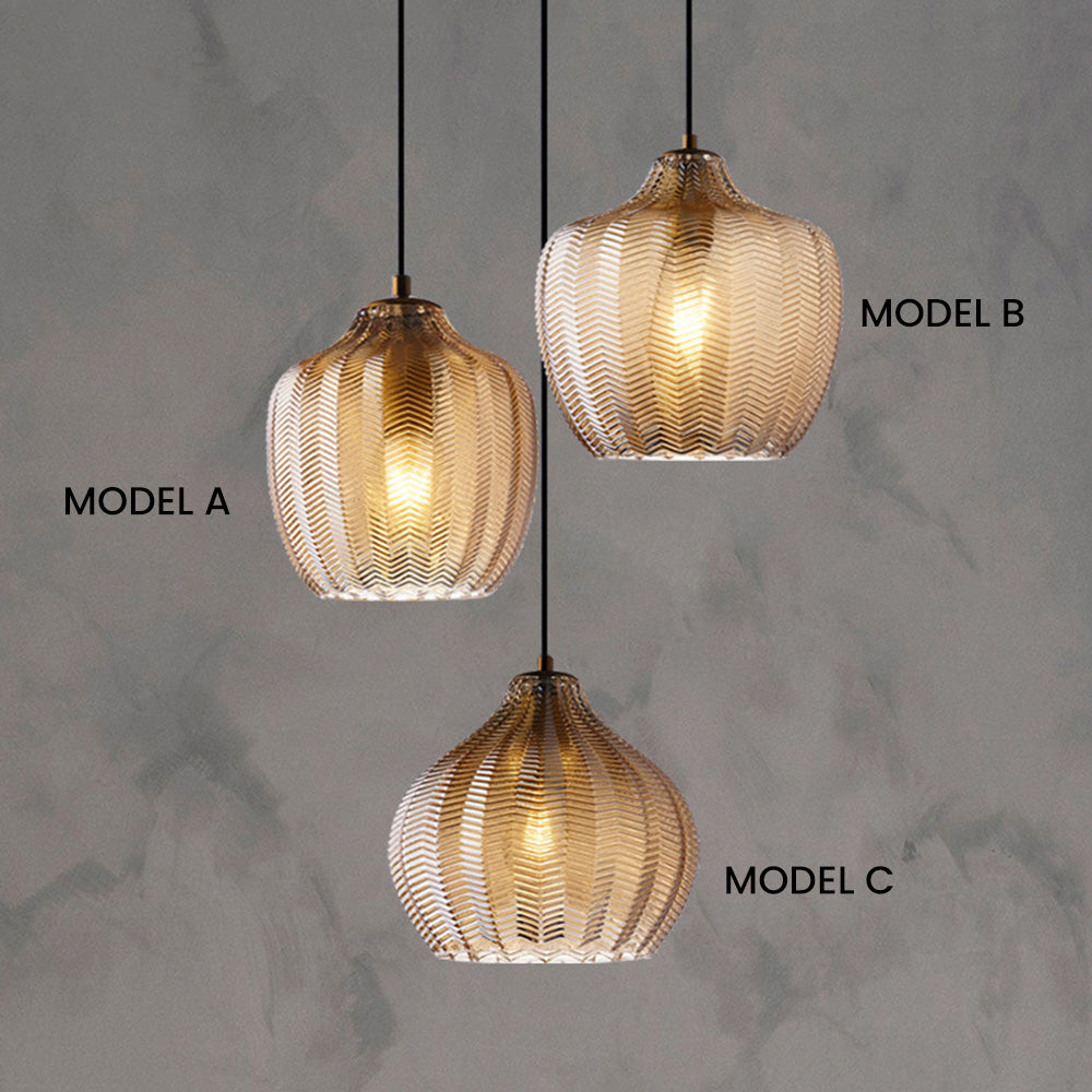 Modern Solo Drop Pendant Lamp