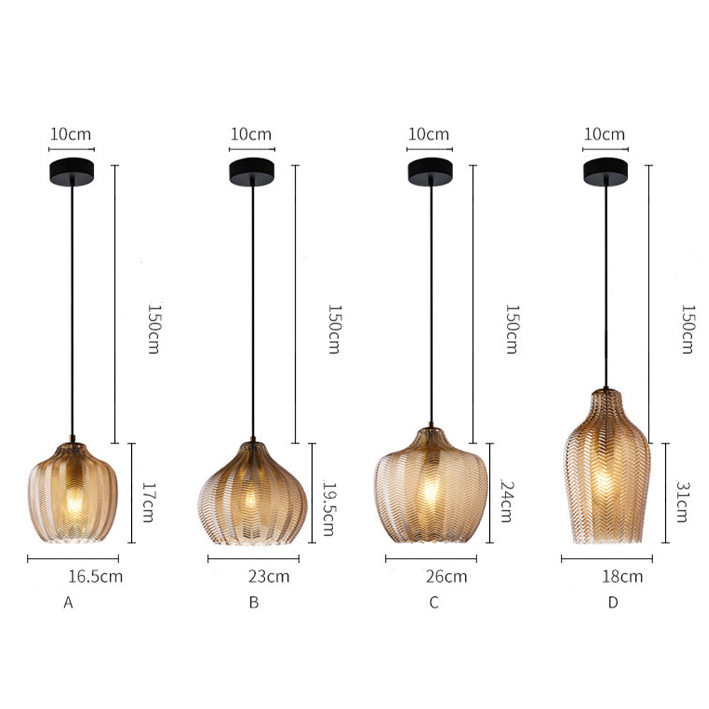 Modern Solo Drop Pendant Lamp