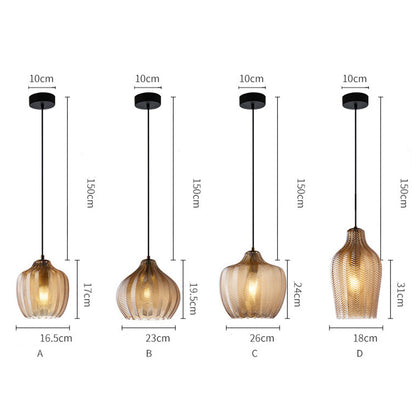 Modern Solo Drop Pendant Lamp