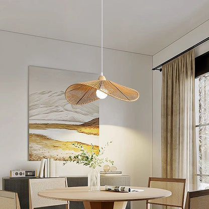 Simple Rustic Woven Pendant Lamp - Cofik