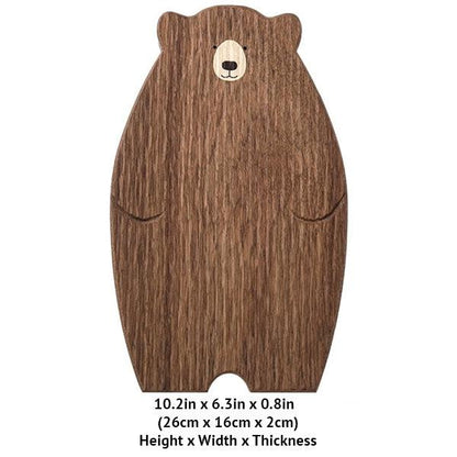 Rustic Family Tree Wooden Serving Plate Board