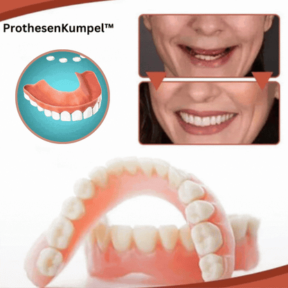 Comfortable Dental Prosthesis Set for Natural Looking Smile