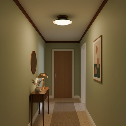 Modern Round LED Bathroom Ceiling Light Fixture