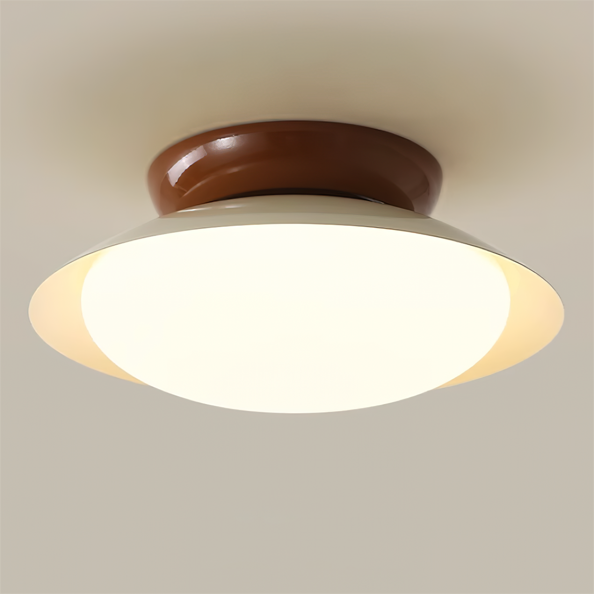 Modern Round LED Bathroom Ceiling Light Fixture