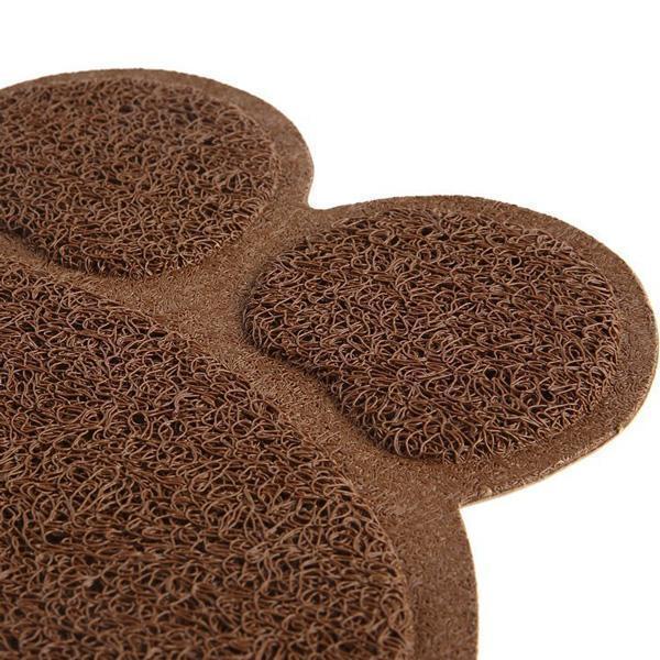 Cute Pet Food Litter Tray Mat