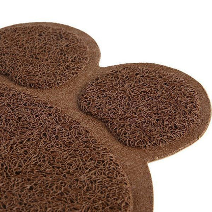 Cute Pet Food Litter Tray Mat