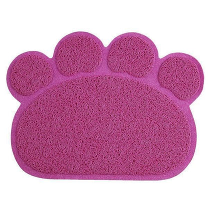 Cute Pet Food Litter Tray Mat