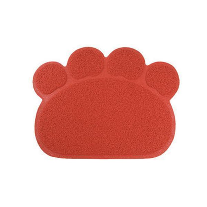 Cute Pet Food Litter Tray Mat