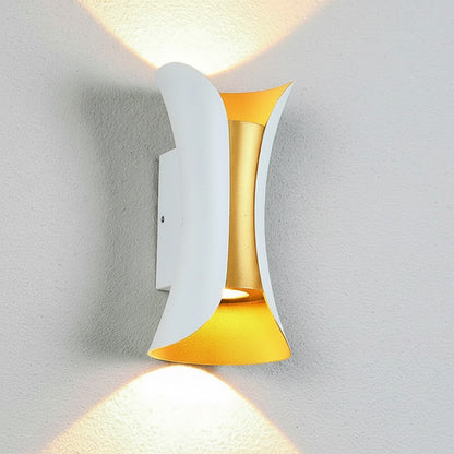 Slim LED Wall Light - Contemporary Remote Control Sconce