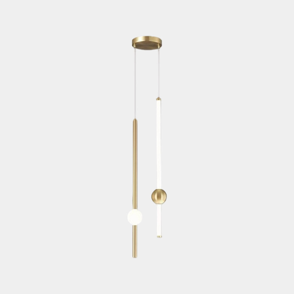 Sleek LED Hanging Light Fixture for Bedroom Dining