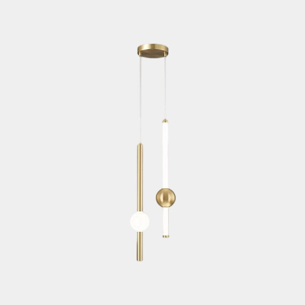 Sleek LED Hanging Light Fixture for Bedroom Dining