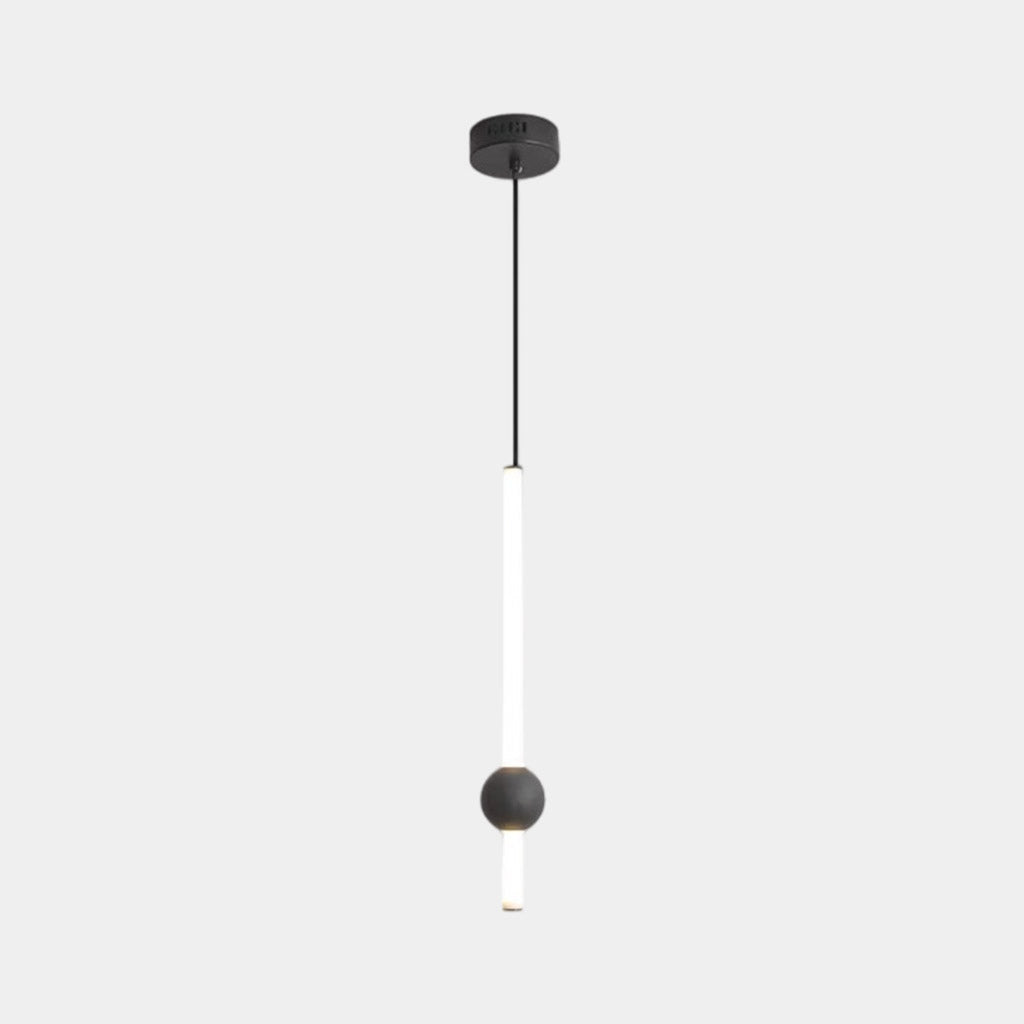 Sleek LED Hanging Light Fixture for Bedroom Dining