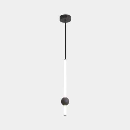 Sleek LED Hanging Light Fixture for Bedroom Dining