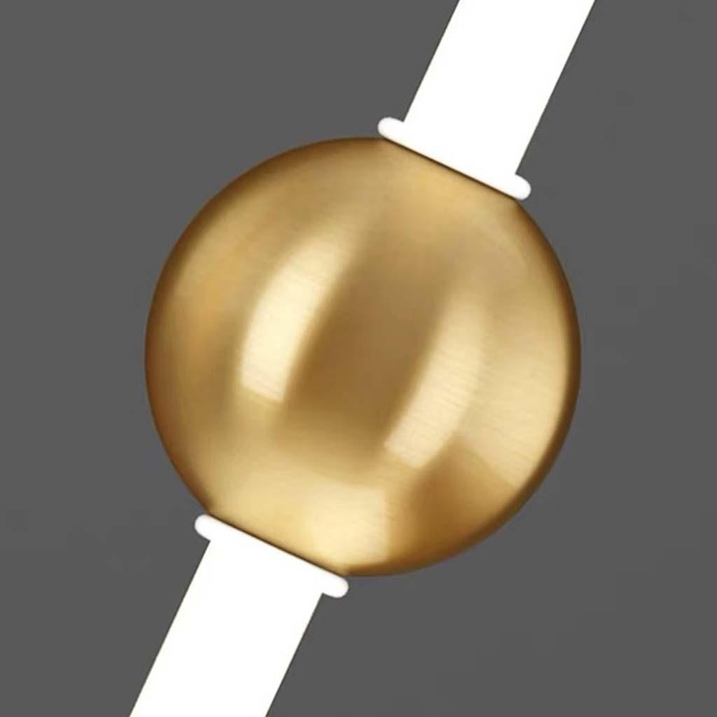 Sleek LED Hanging Light Fixture for Bedroom Dining
