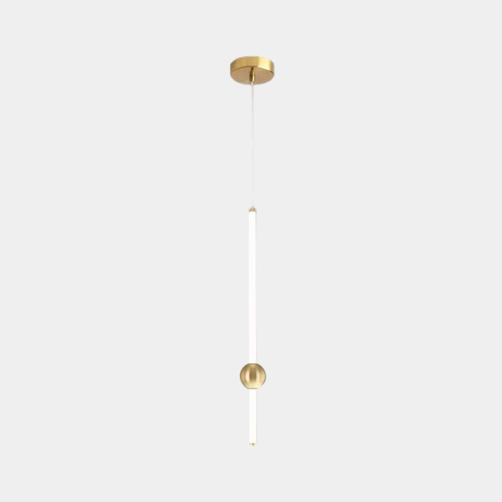 Sleek LED Hanging Light Fixture for Bedroom Dining