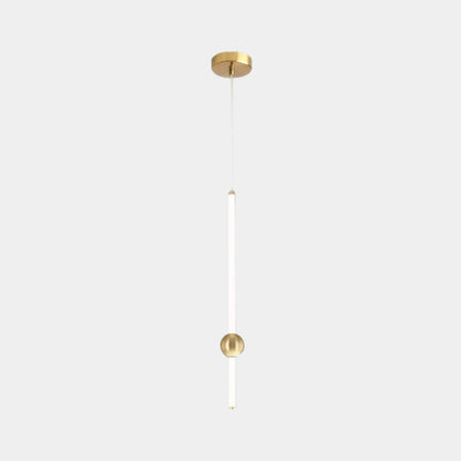 Sleek LED Hanging Light Fixture for Bedroom Dining