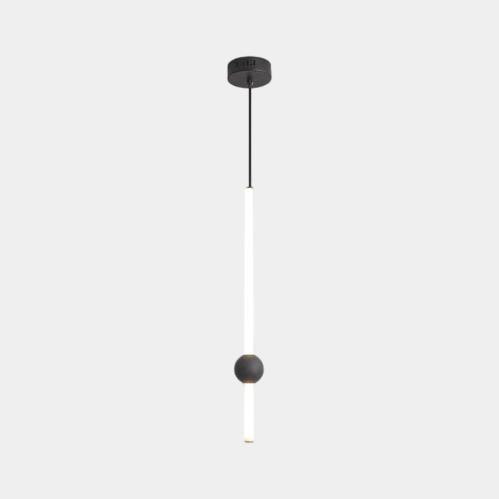 Sleek LED Hanging Light Fixture for Bedroom Dining