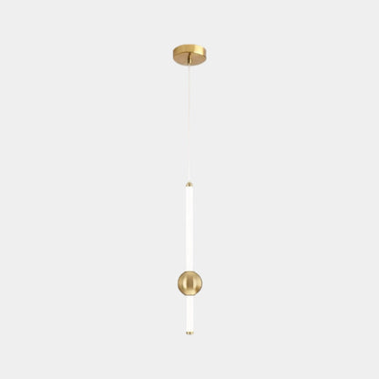 Sleek LED Hanging Light Fixture for Bedroom Dining