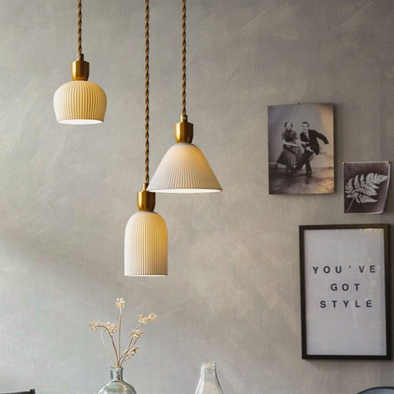 Vintage Style Metal Pendant Light